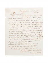 GEN LEONIDAS POLK HANDWRITTEN