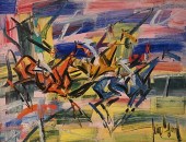 GEN PAUL (1895 - 1975), OIL ON