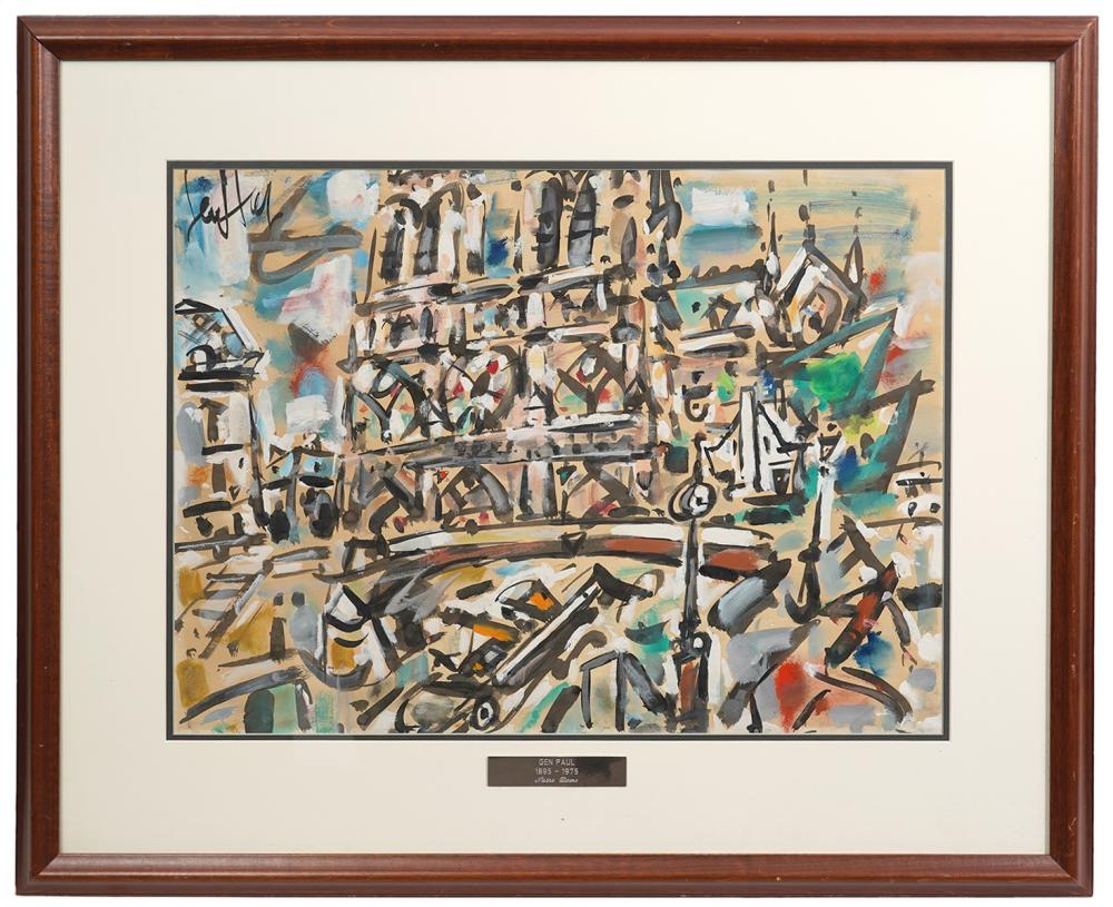 GEN PAUL 'NOTRE DAME' MIXED MEDIA