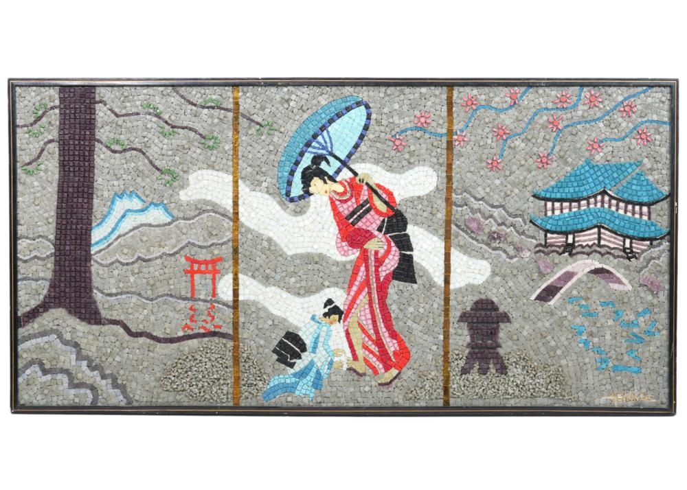 GENARO ALVAREZ MOSIAC WALL