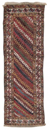 GENDJE CAUCASIAN RUG: 3’7” X 9