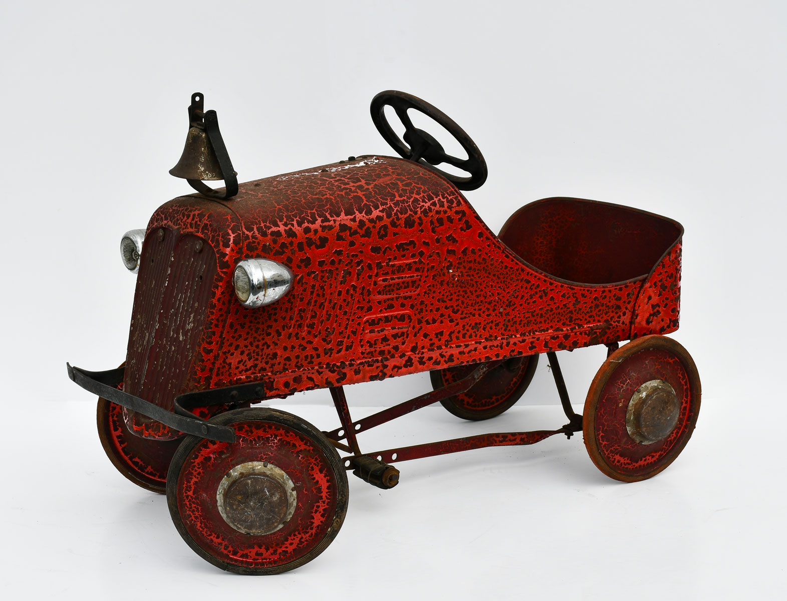 GENDRON ESSEX FIRE TRUCK PEDAL CAR: