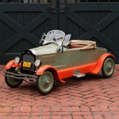 GENDRON GREEN AND ORANGE PAINT