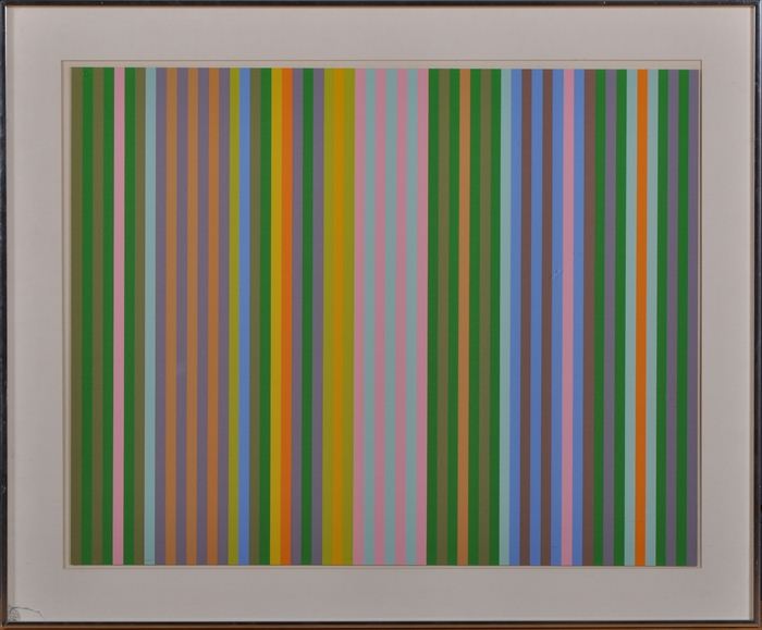 GENE DAVIS (1920-1985): "ZEBRA"