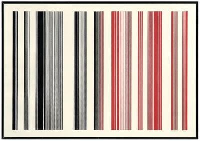 Gene Davis silkscreen (American,