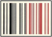 Gene Davis silkscreen (America