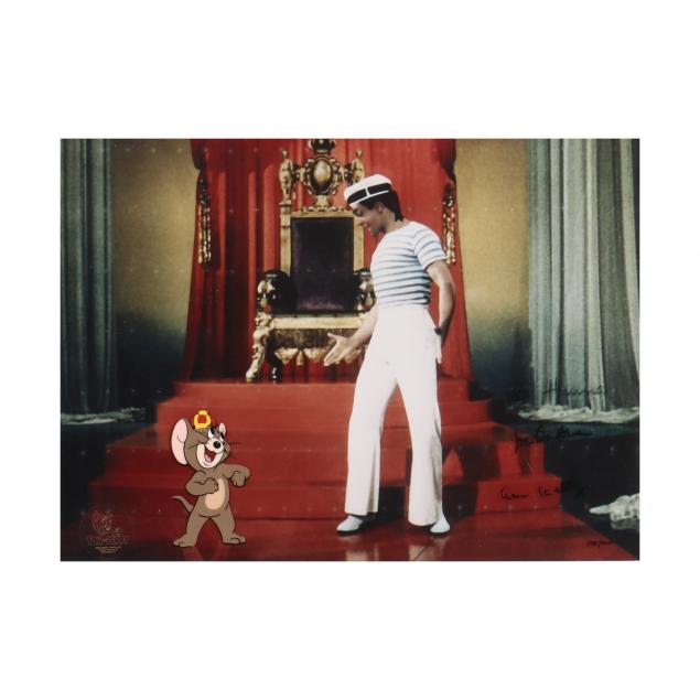 GENE KELLY SIGNED "ANCHORS