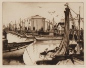 GENE KLOSS (1903-1996), "FISHE