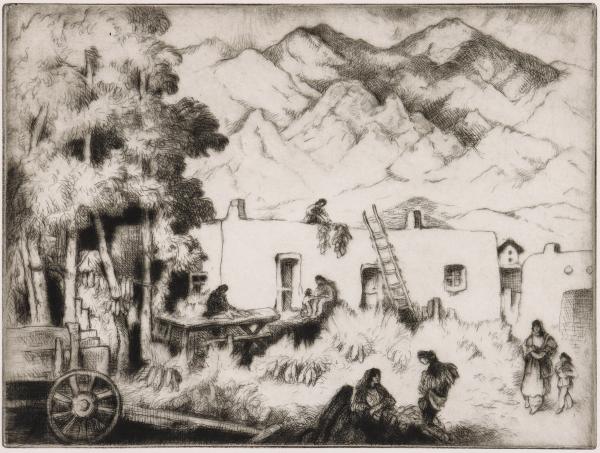 GENE KLOSS (1903-1996) PENCIL