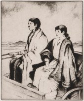 GENE KLOSS (1903-1996) PENCIL