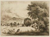 GENE KLOSS (1903-1996), "THE W