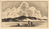 GENE KLOSS, DESERT CLOUDS, 193