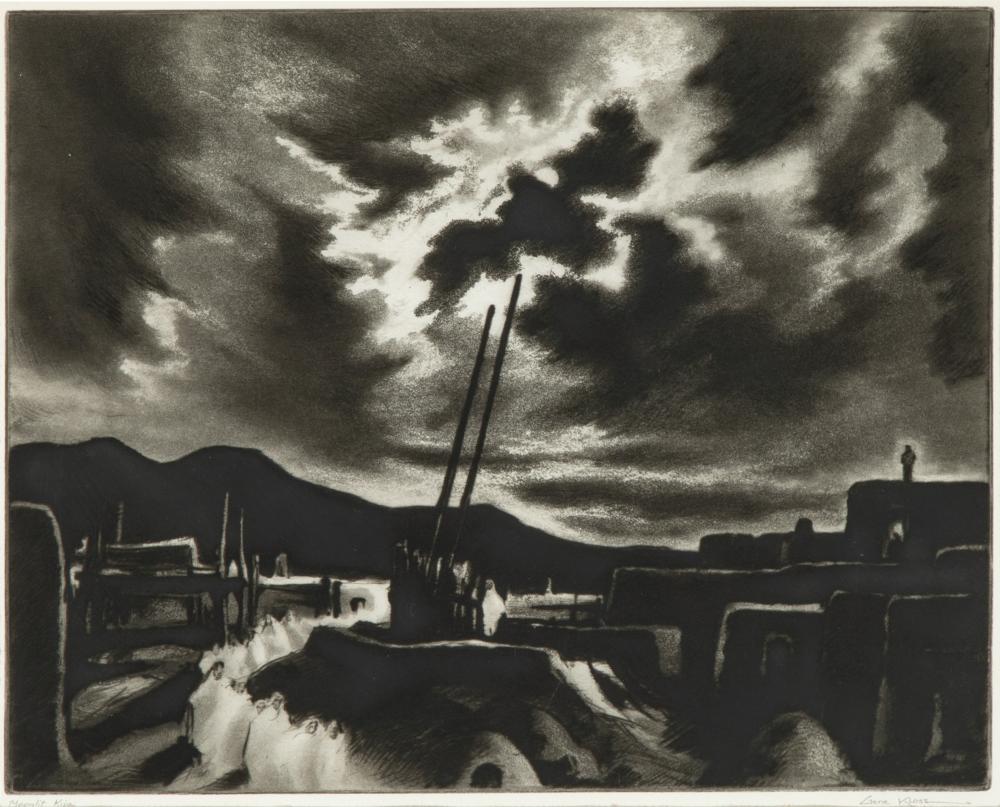 GENE KLOSS, MOONLIT KIVA,