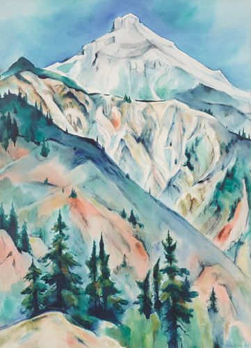 GENE KLOSS MOUNTAINOUS LANDSCAPE