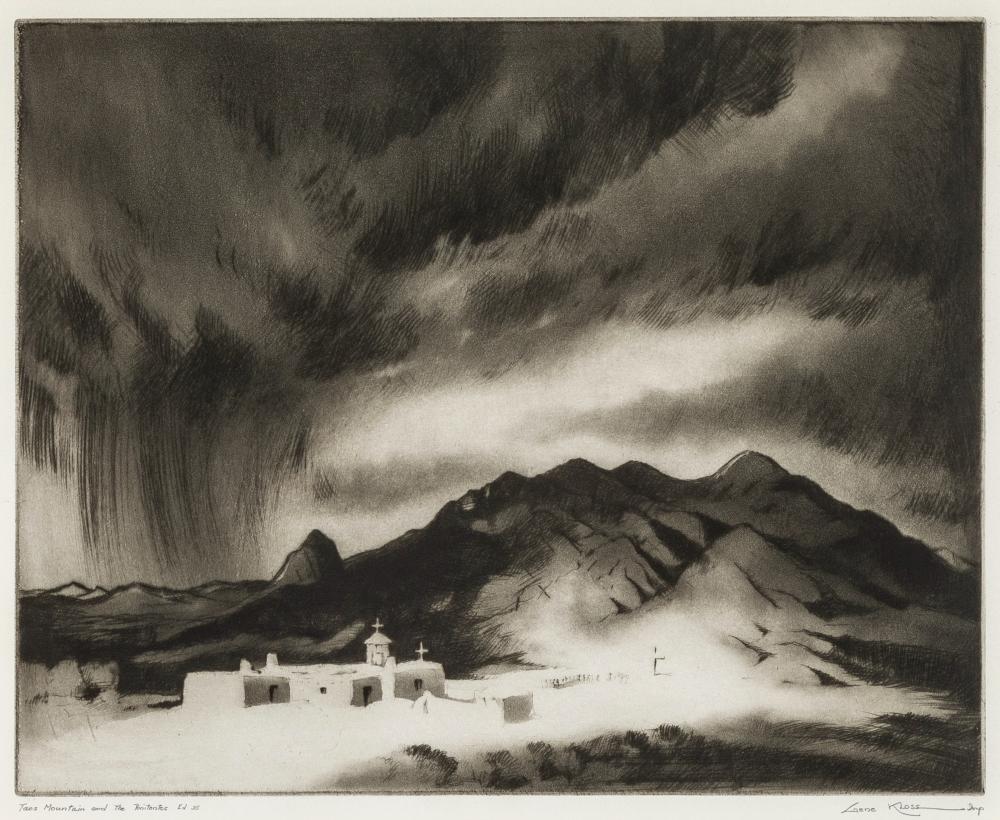 GENE KLOSS, TAOS MOUNTAIN AND THE