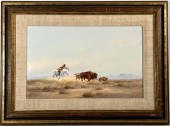 GENE SPECK, "THE BUFFALO HUNT"