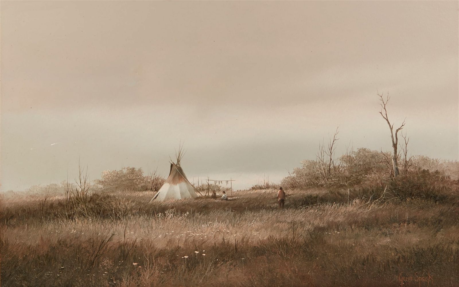 GENE SPECK, THE LAST WARM DAYGene