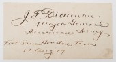 GENERAL DICKMAN AUTOGRAPH, APA