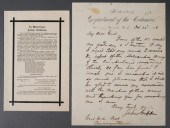 GENERAL JOHN GIBBON SIGNED LET