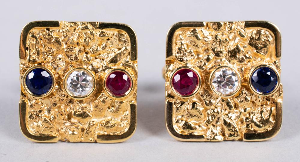 GENERAL POWELL'S 10K YELLOW GOLD,