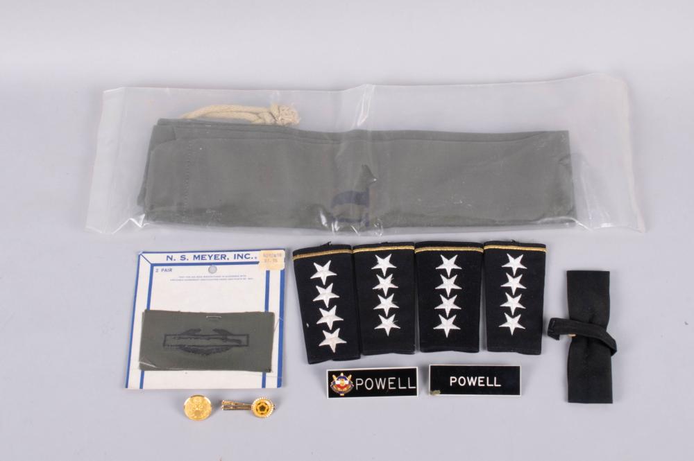 GENERAL POWELL'S FOUR-STAR EPAULETS