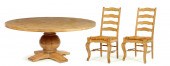 GENEROUS ROUND DINING TABLE WI