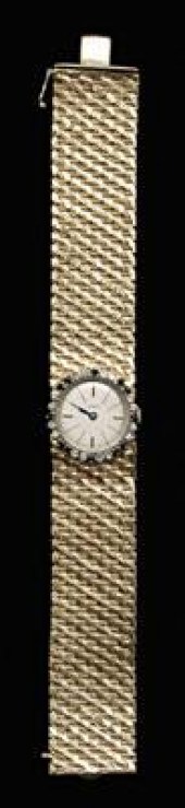 Geneva diamond, sapphire watch