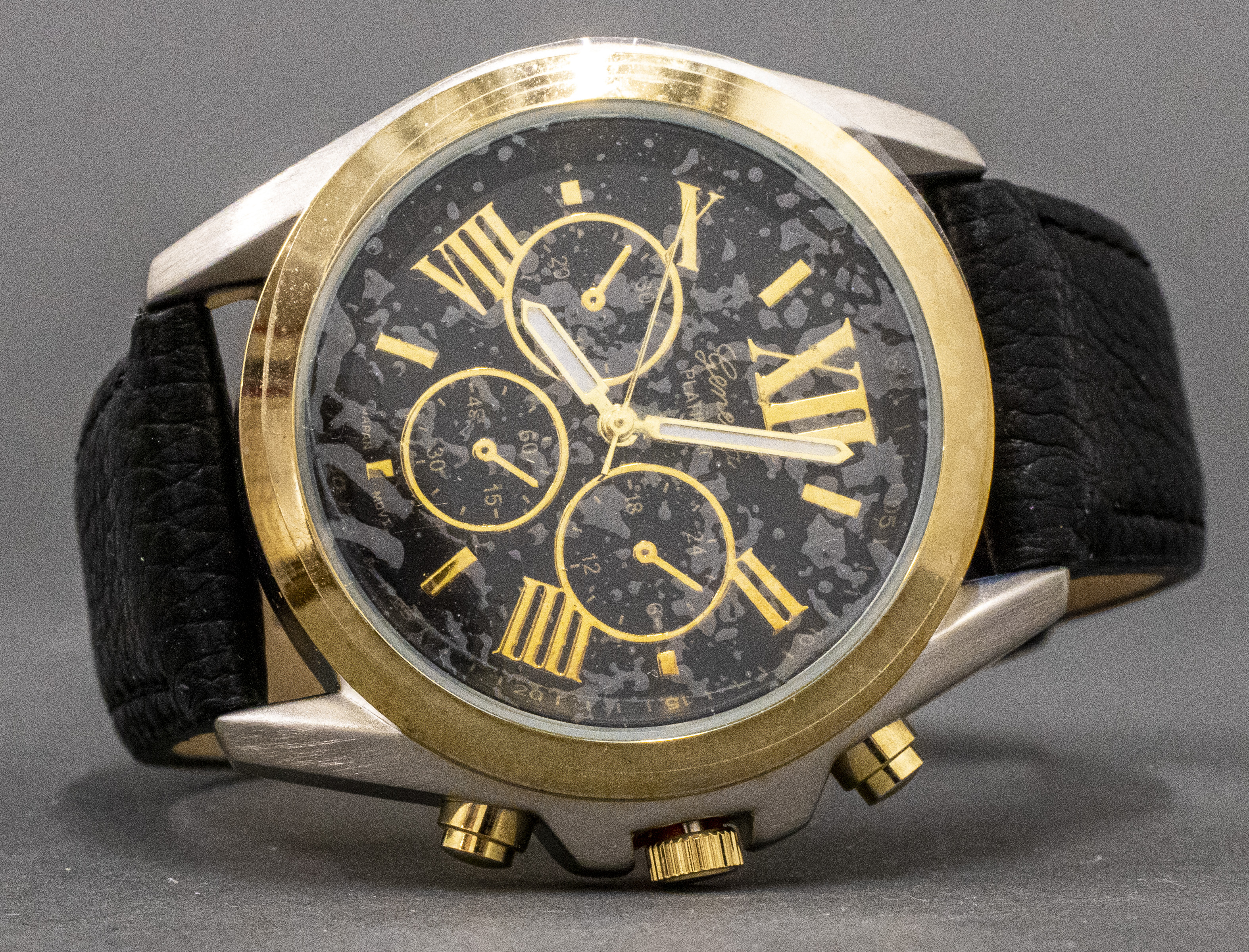 GENEVA PLATINUM BLACK AND MIXED