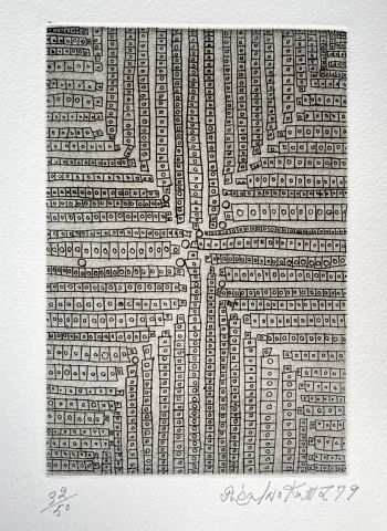 GENICHIRO INOKUMA CROSS ETCHING
