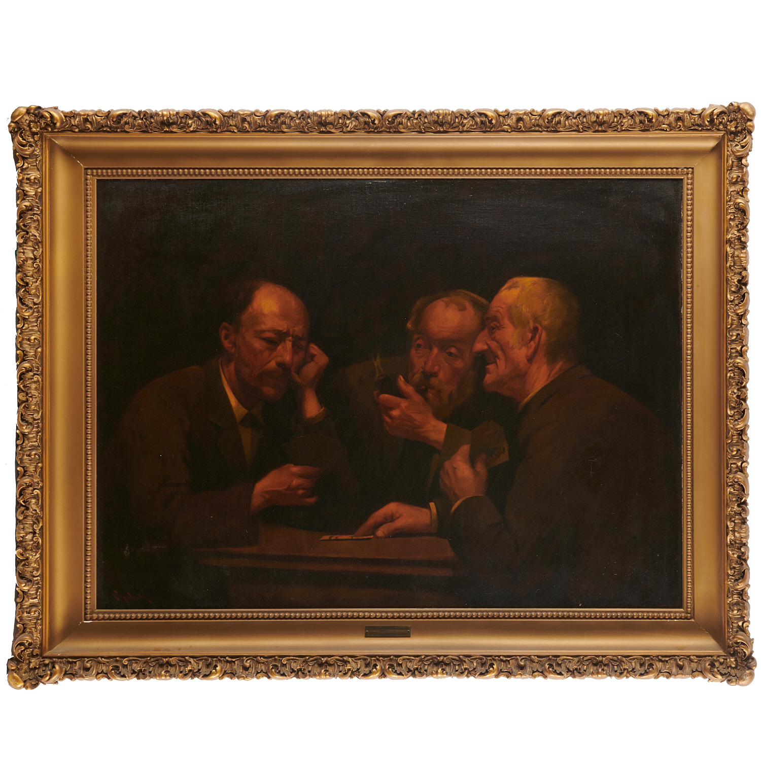 GENIS CAPDEVILA PUIG, OIL ON