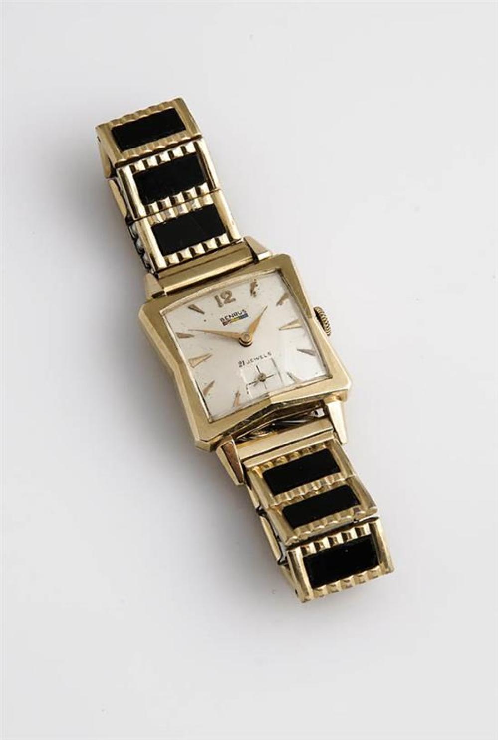 GENTLEMAN'S 14-KARAT YELLOW-GOLD