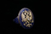 GENTLEMAN'S 14K GOLD ENAMEL AN
