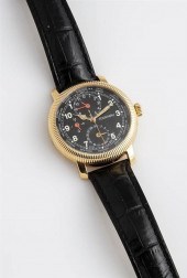 GENTLEMAN'S 18-KARAT YELLOW-GO