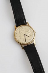 GENTLEMAN'S 18-KARAT YELLOW-GO
