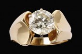Gentleman's diamond solitaire