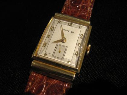 Gentleman's Hamilton 14 karat