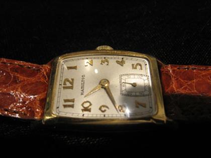 Gentleman's Hamilton rectangular