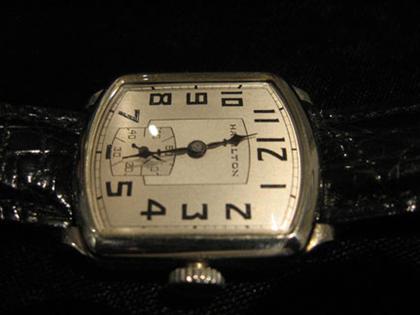 Gentleman's Hamilton rectangular