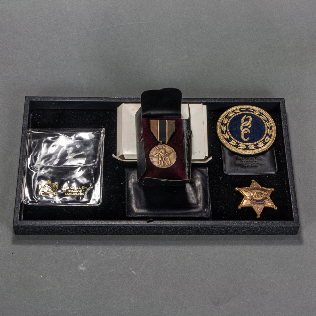 GENTLEMAN'S MEDALS AND PERSONAL