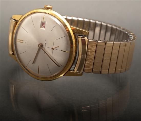 Gentleman's Omega 18K yellow gold
