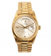 GENTLEMAN'S ROLEX 18K YG 1966
