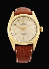 Gentleman's yellow gold Oyster
