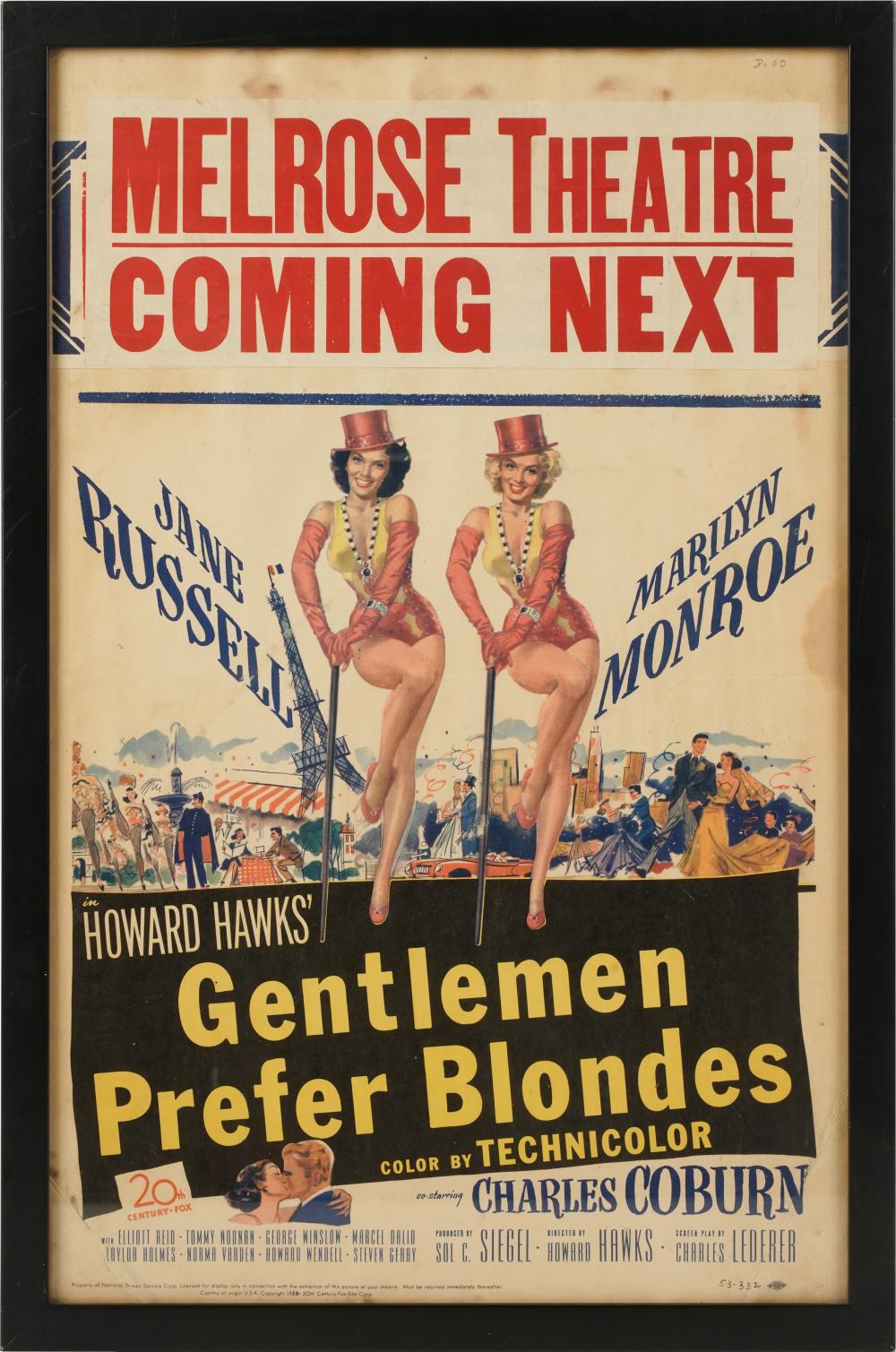 GENTLEMEN PREFER BLONDES MOVIE