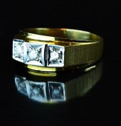 Gentlemen's 10 K Gold & Diamon