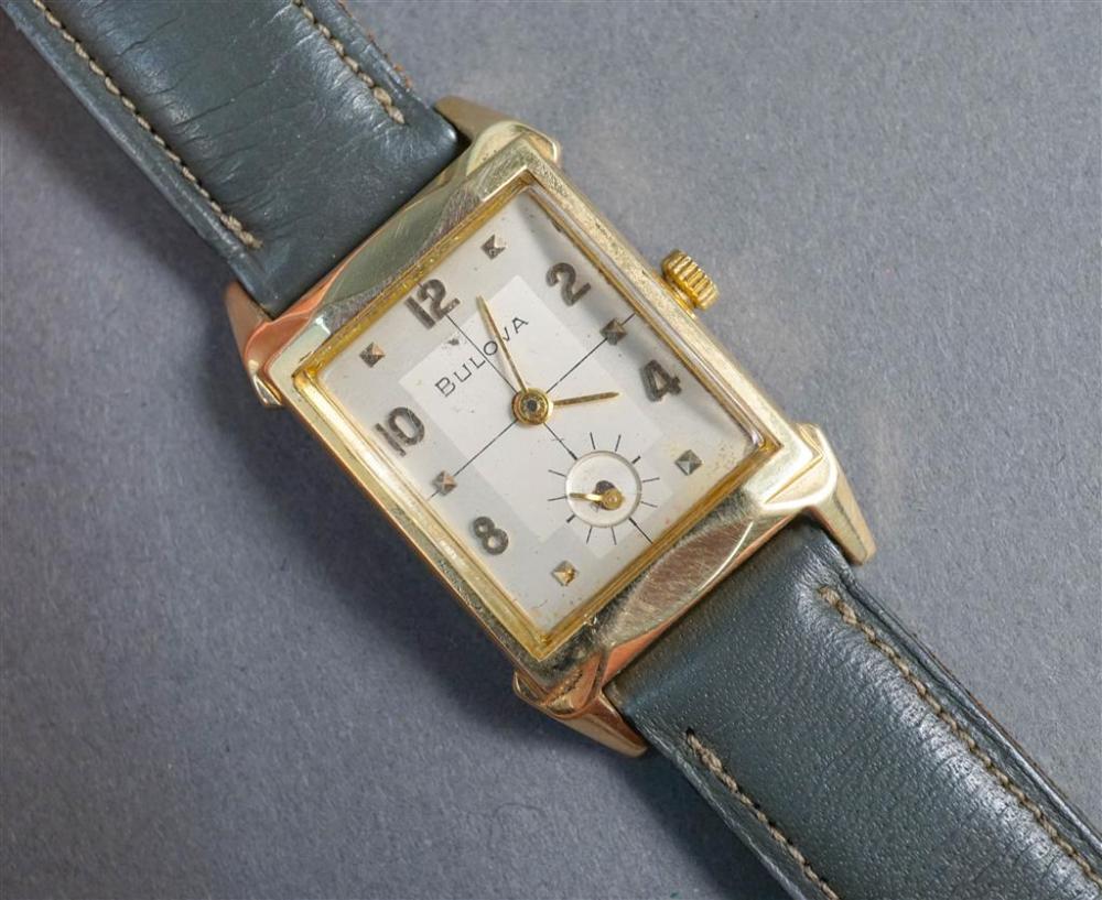GENTLEMEN'S BULOVA 14-KARAT