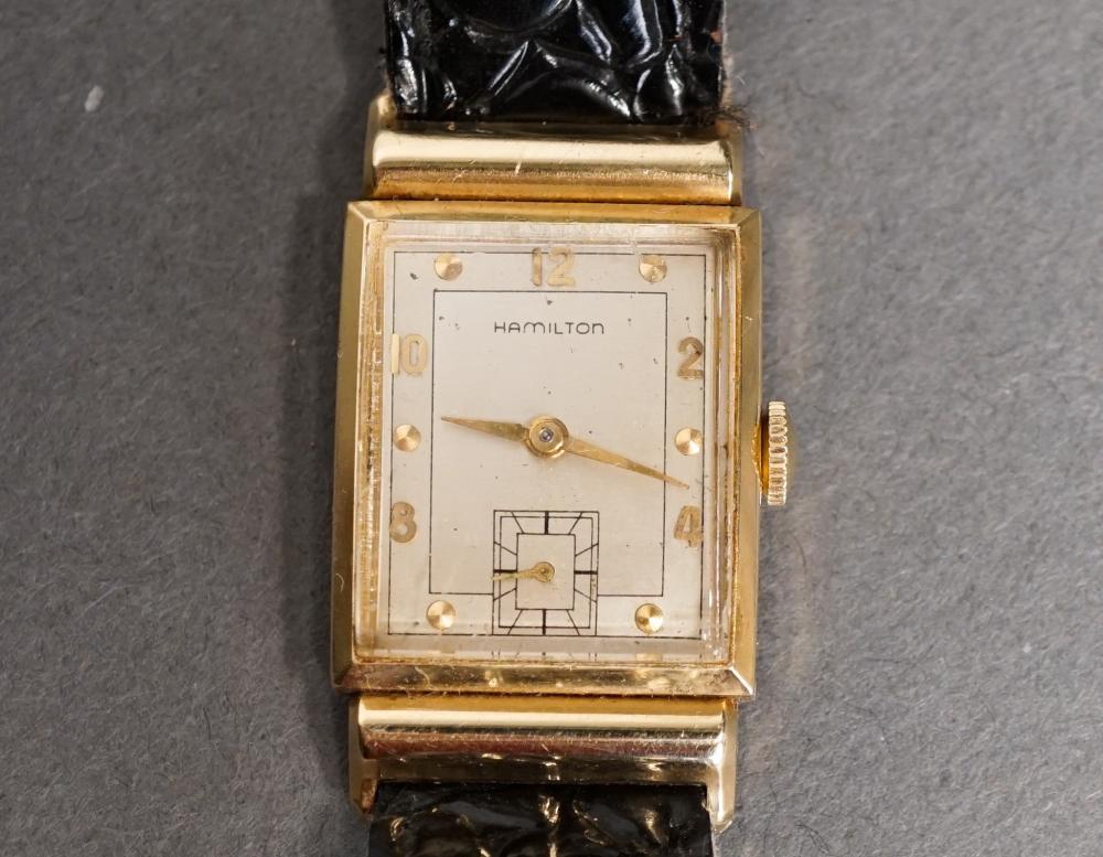 GENTLEMEN'S HAMILTON 14-KARAT