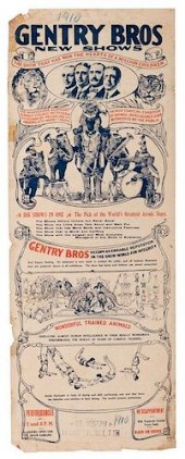 GENTRY BROTHERS NEW SHOWS.Gent