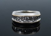 GENTS 2 TONE 14K 1.0 CTW DIAMO