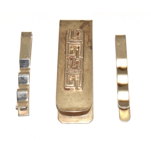 Gents 925 silver money clip