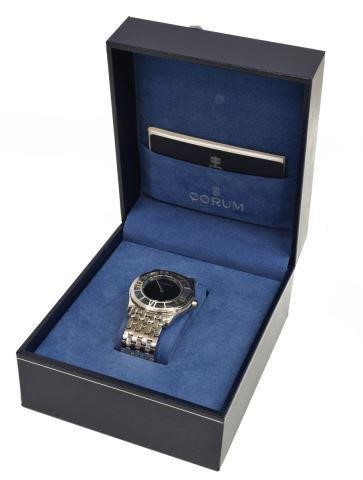 GENTS CORUM MYSTERE STAINLESS